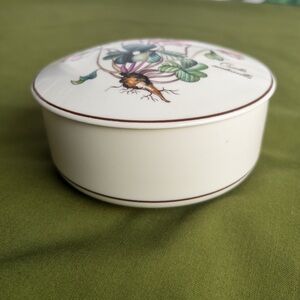 Villeroy & Boch Botanica Covered Dish Floral Porcelain Trinket Box Luxembourg